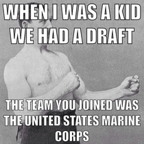 My grandpa just said this when I asked about the NBA draft