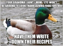 My great aunt passed and weve tried to reproduce her dishes but nothing tastes right