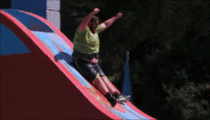 My gut made an appearance on ABCs Wipeout
