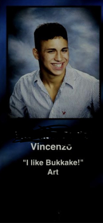 My high school yearbook