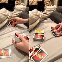My husband and I played Uno with our cat as a joke and I lost to both of them