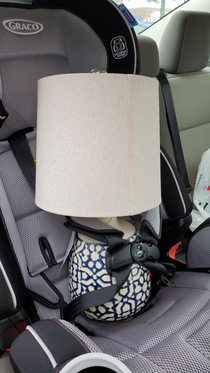 My husband bought a lamp