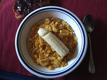 My husband made me breakfast