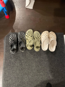 My husband says he never has had any desire to ever cheat I mean its comforting to hear but his shoe rotation already told me that