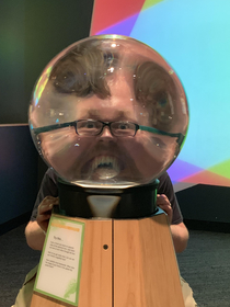 My husband thoroughly enjoyed the science museum