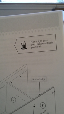 My instruction manual knows what the hell is up