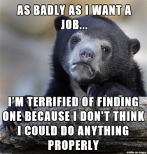My job-seeking confession