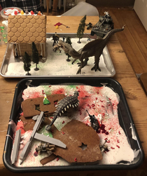 My kids said they wanted to make a gingerbread house