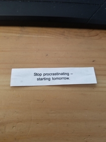 My kind of Fortune Cookie