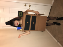 My last minute take on a one night stand costume