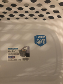 My laundry basket knows whats up