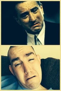 My little brother is in Cancun and asked if I could send him some deniro I replied with this