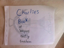 My little brother made this and I had to share it