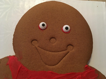 My little sisters gingerbread cookie 