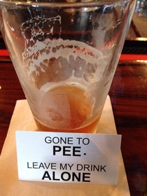 My local bar hands these out for bar patrons