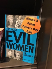 My local bookstore is getting ready for Fathers Day