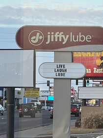 My local Jiffy Lube gets it