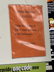 My local McDonalds is really planning ahead