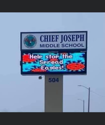 My local middle school 