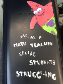 my math teachers calculator lid