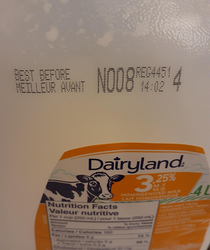 My milk just called me a NOOB 