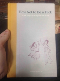 My mom got me this book Im not sure if she is trying to say something