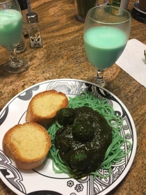 My Moms traditional St Patricks Day dinner Doesnt it look appetizing