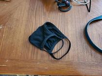 My mother got embarrassed when she found my girlfriends panties on our kitchen table