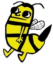 My mother-in-law asked me to created a bee logo for their honey bee business