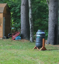 My neighbors compost bin looks ready to help save the galaxy