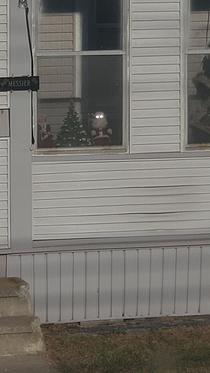 My neighbors decoration is terrifying