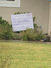 My neighbors front lawn dad joke 