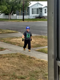 My neighbors gangsta kid