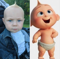 My nephew is real life Jack Jack