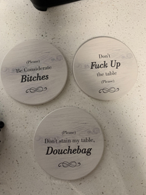 My new coasters