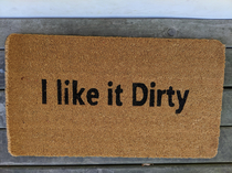 My new doormat 