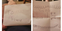 My nieces letter to my Dad