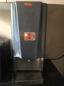 My office coffee machine has only  options 