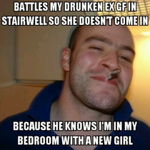 My old roommate was a real bro that night
