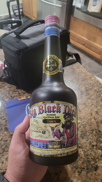 my parents got me a bottle of rum while they were on a cruise English is not their first language