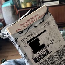 My partner ordered a book The packaging was ripped and this was all I saw