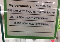 My personality