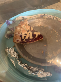 My Pie is trying to tell me something
