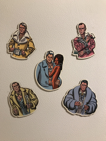 My Pimpin Presidents Magnet Set