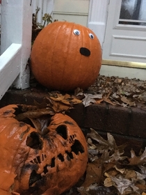 My pumpkin knows hes next
