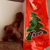 My Reeses tree looks so appetizing 