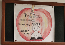 My school had this board that made teachers sound like some kind of organ collector