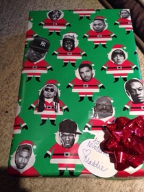 My sister calls it rapping paper