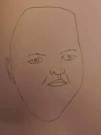My sister started to draw Imhotep from the  mummy movie but got the head shape wrong so she decided to roll with it and thus POTATOTEP WAS BORN