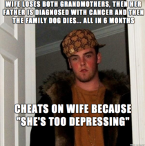 My sisters Scumbag Husband- When I see him I gonna kick his ass